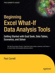 excel data analysis tools